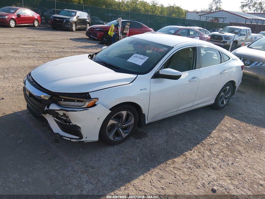 2019 Honda Insight, Left Front, IAAI, VIN 19XZE4F59KE001256 — photo 2