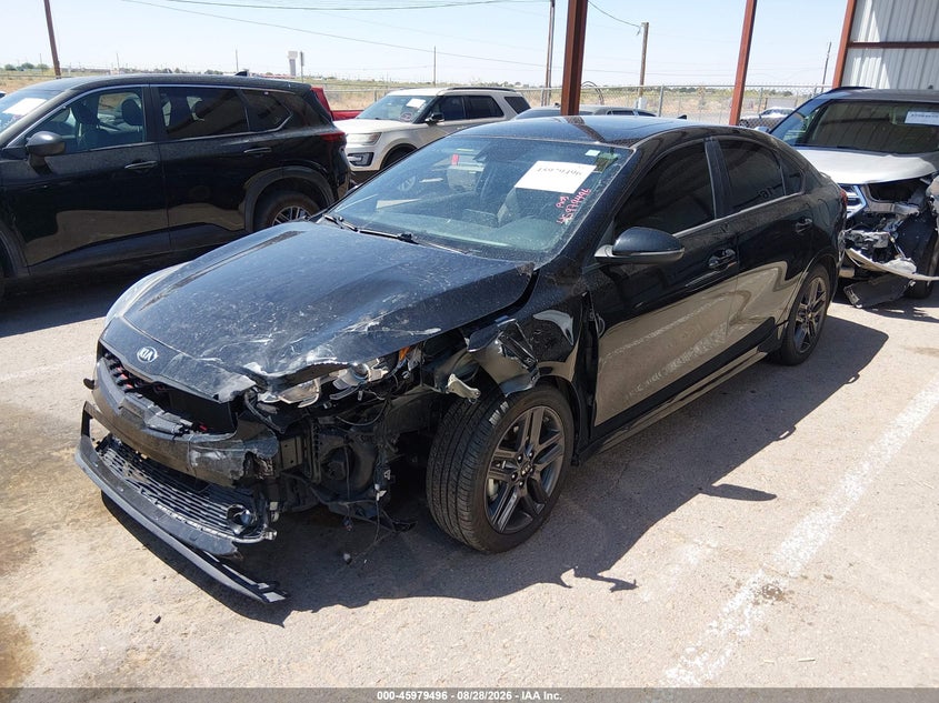 Vin: 3kpf34ad5me326500, lot: 46478736, kia forte gt-line 20212