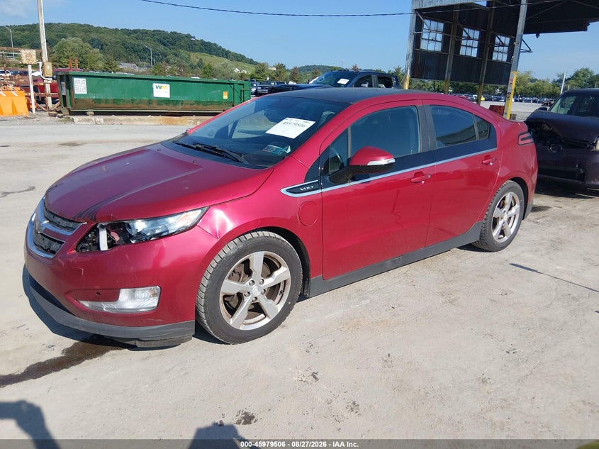 CHEVROLET VOLT 2011 VIN 1G1RD6E42BU102558