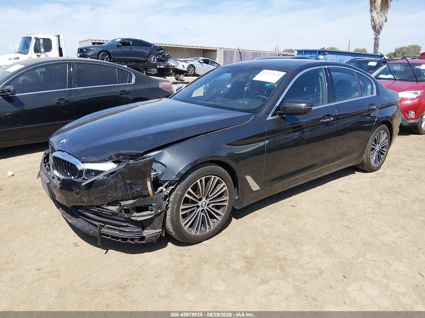 Vin: wbaja5c57jg898639, lot: 46478765, bmw 530i 20182