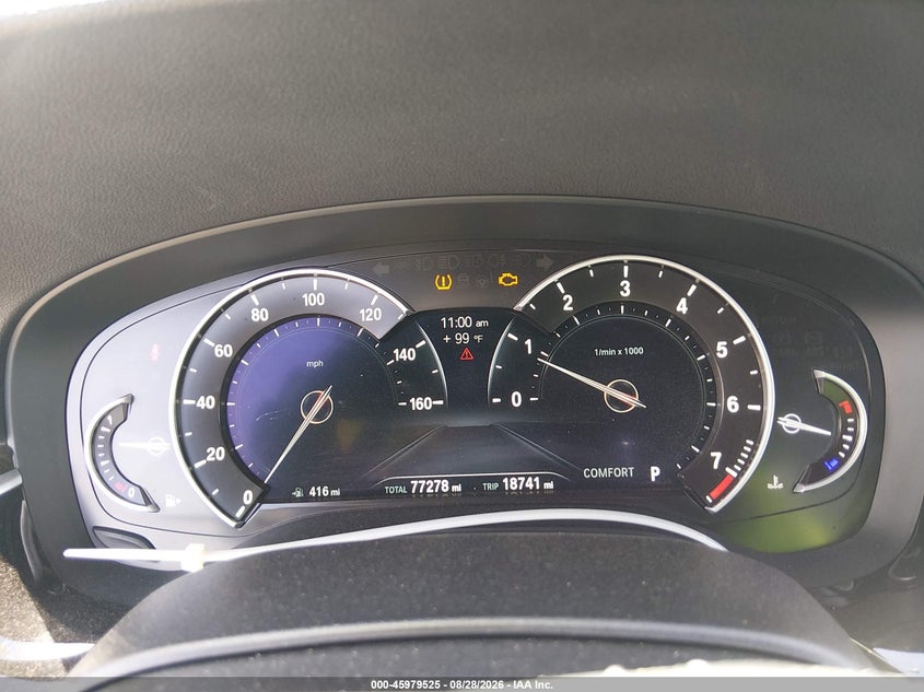 2018 BMW 530I auction photo 7