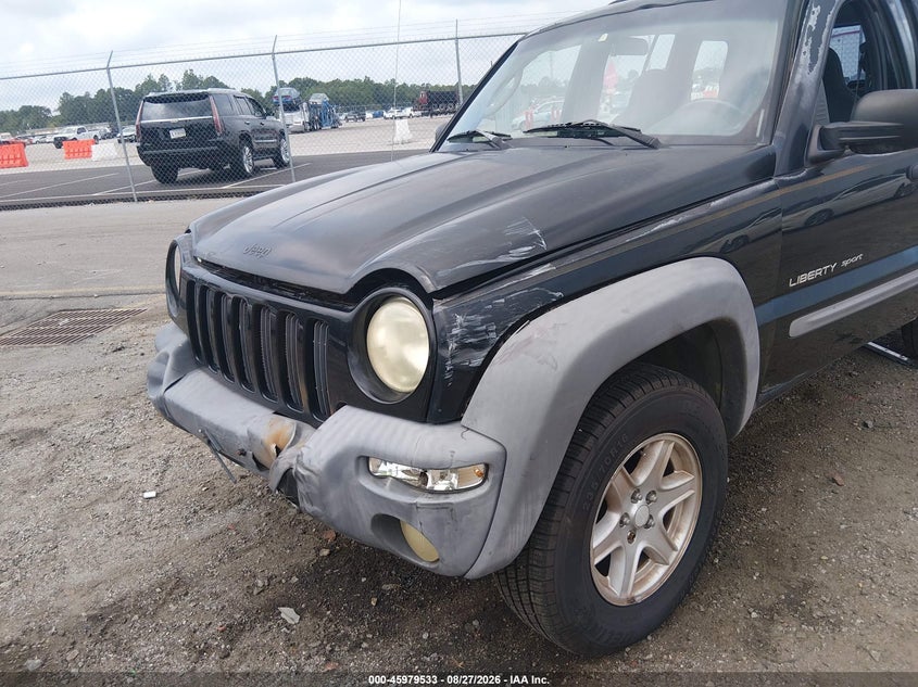 JEEP LIBERTY 2002 VIN 1J4GL48K92W233596