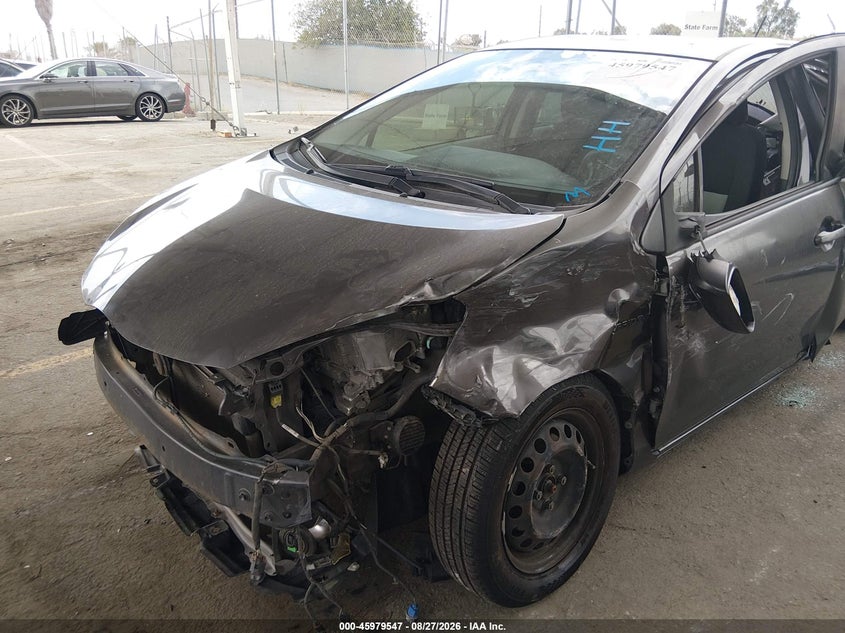 TOYOTA PRIUS C 2012 VIN JTDKDTB35C1501907