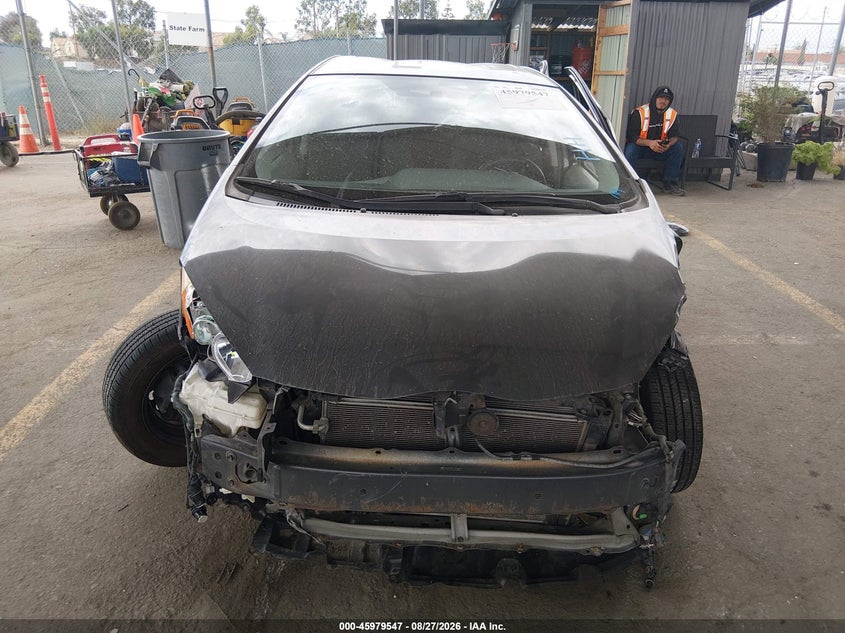 TOYOTA PRIUS C 2012 VIN JTDKDTB35C1501907