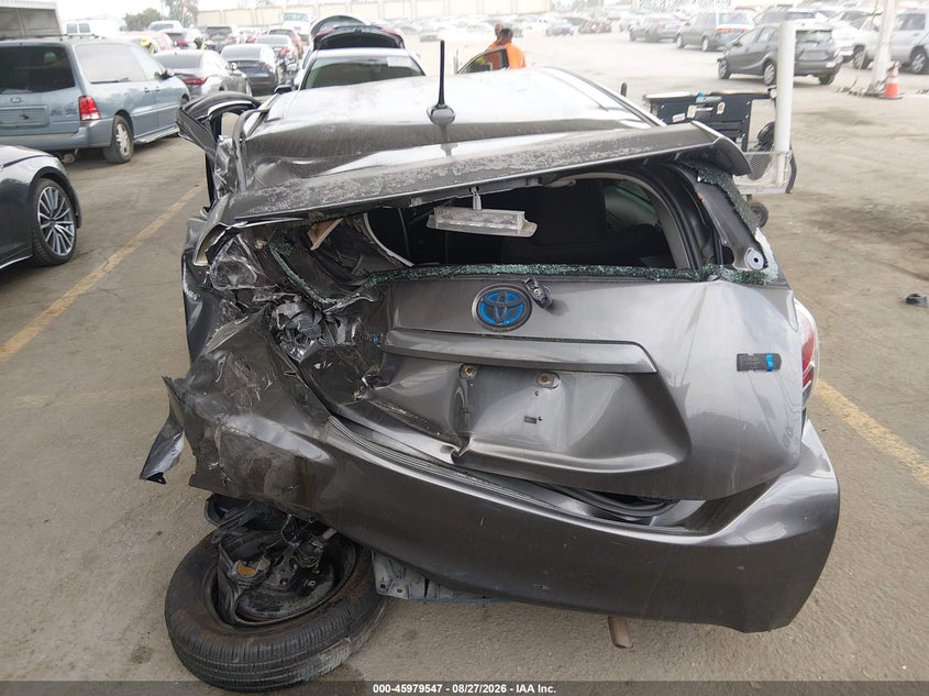 TOYOTA PRIUS C 2012 VIN JTDKDTB35C1501907