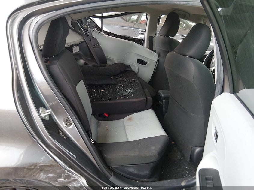 TOYOTA PRIUS C 2012 VIN JTDKDTB35C1501907