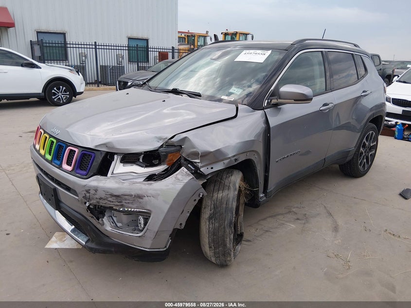 Vin: 3c4njdcb4jt245508, lot: 46478798, jeep compass limited 4x4 20182