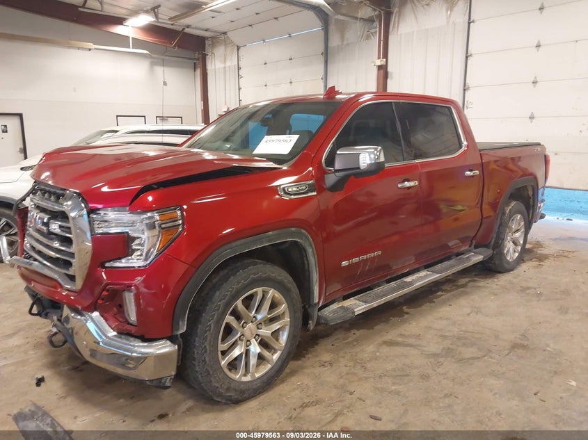 Vin: 3gtu9ded4mg335404, lot: 46478803, gmc sierra 1500 4wd  short box slt 20212