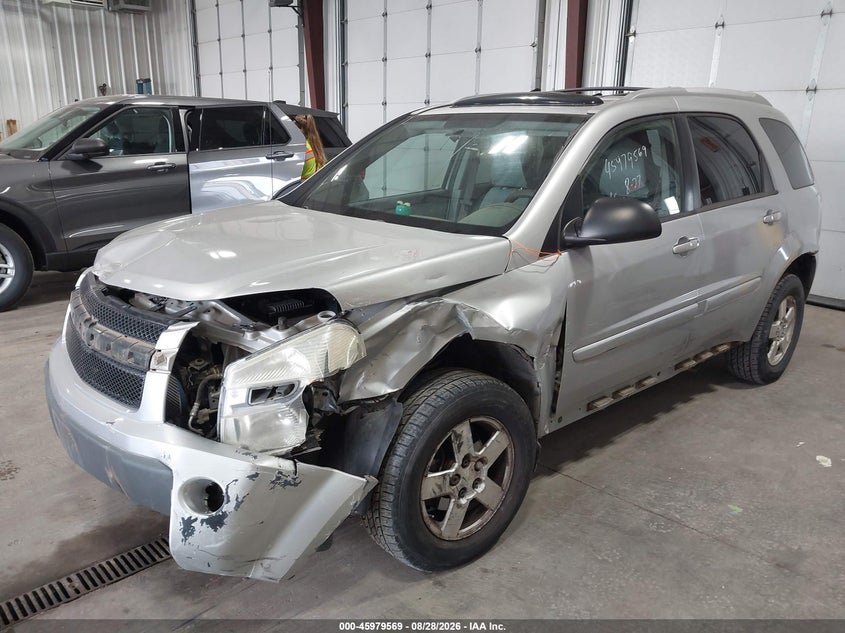 2005 Chevrolet Equinox, Front End, IAAI, VIN 2CNDL73F956096559 — photo 2