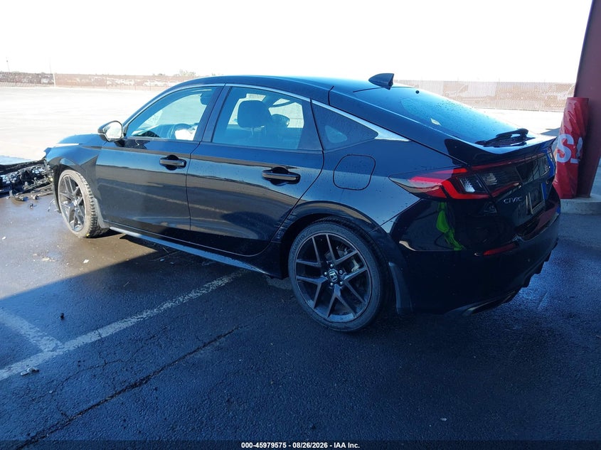 Vin: 19xfl1h86pe002824, lot: 46478815, honda civic sport touring 20233