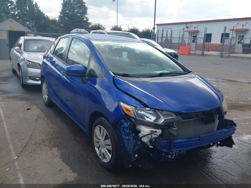 Vin: 3hggk5h50hm711570, lot: 46478817, honda fit lx 20171
