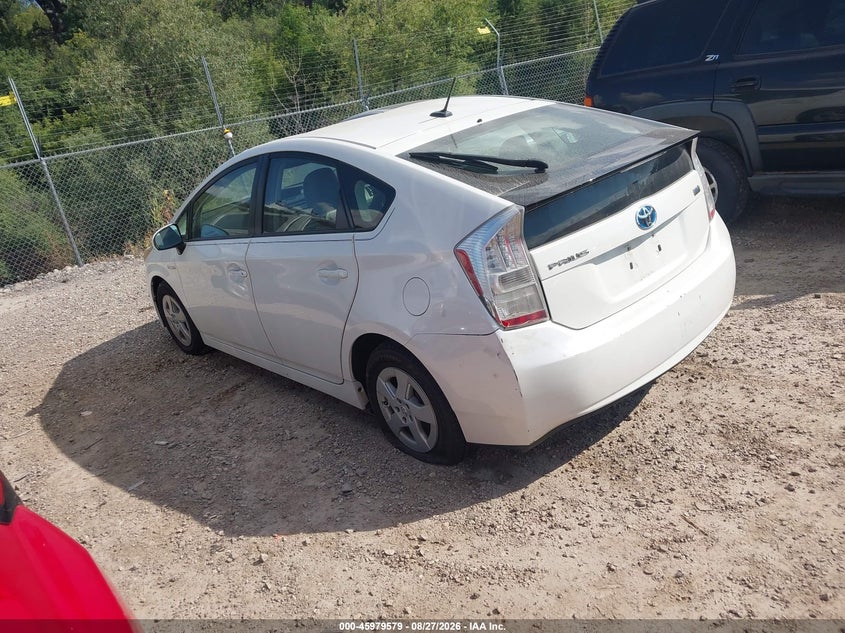 2011 TOYOTA PRIUS auction photo 3