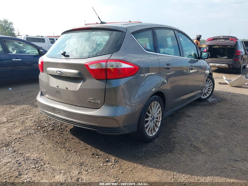 Vin: 1fadp5bu7dl534276, lot: 46478837, ford c-max hybrid sel 20134