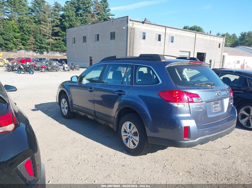 2013 SUBARU OUTBACK SPORT UTILITY VEHICLE 2.5L H-4 DOHC, VVT, REGULAR , 173HP
