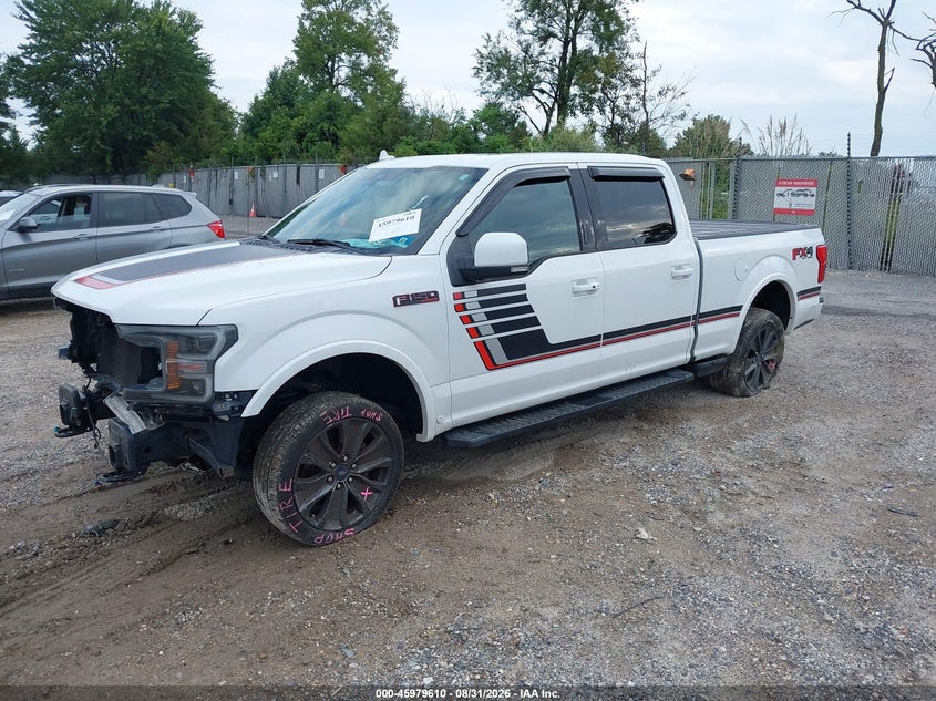 2018 Ford F-150, Удар спереду, IAAI, VIN 1FTFW1EG2JFB20773 — фото 2