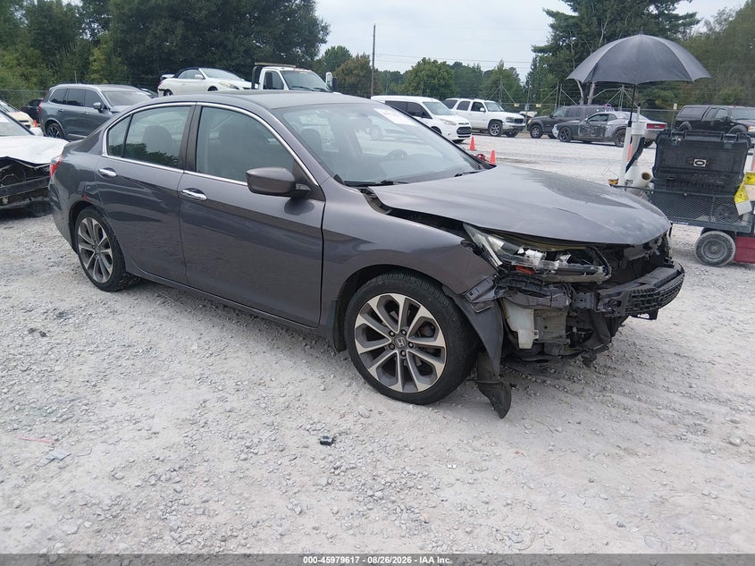 2014 Honda Accord Sport, Front, IAAI, VIN 1HGCR2F53EA230314