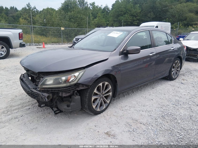 2014 Honda Accord, Front End, IAAI, VIN 1HGCR2F53EA230314 — photo 2