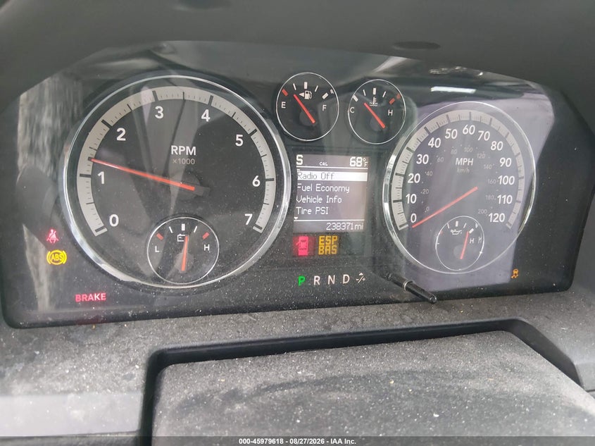 DODGE RAM 1500 2010 VIN 1D7RV1CT0AS114127