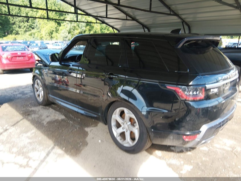 Vin: salwr2su2la881948, lot: 46478870, land rover range rover sport hse mhev 20203