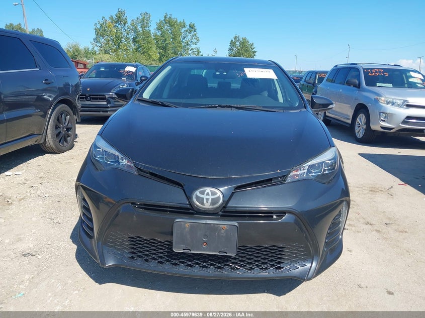 2017 TOYOTA COROLLA SEDAN 1.8L I-4 DOHC, VVT, 132HP