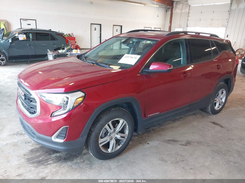 2019 GMC Terrain, Удар сзади, IAAI, VIN 3GKALMEVXKL372933 — фото 2