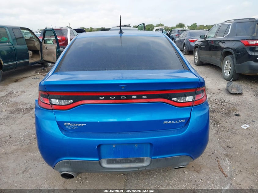 DODGE DART 2015 VIN 1C3CDFBB0FD267972