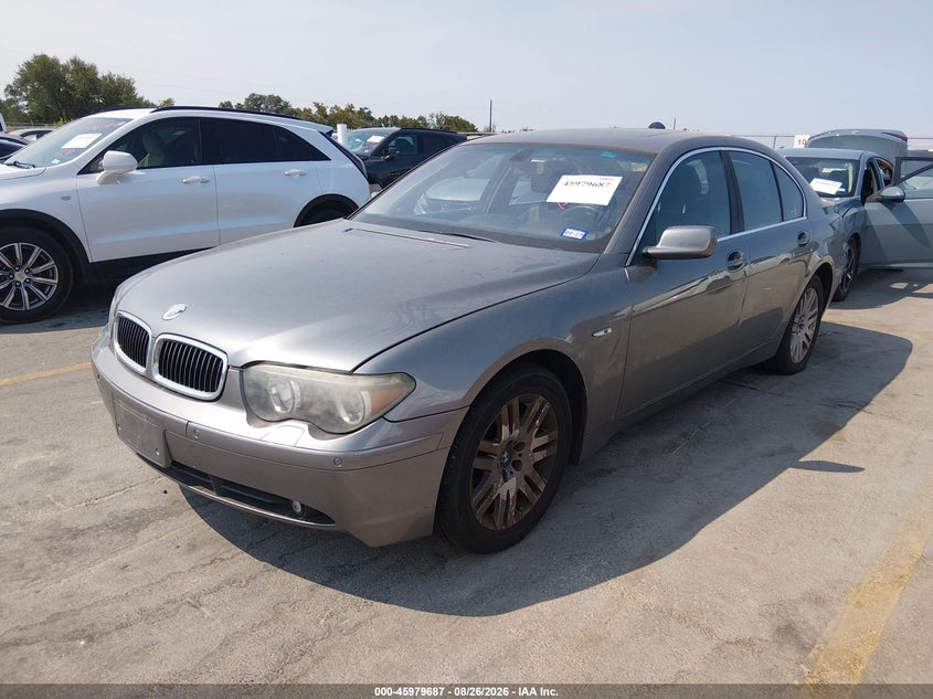 2002 BMW 745I auction photo 2