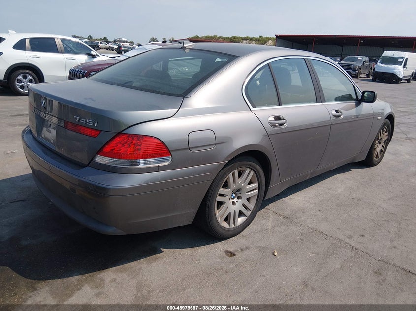 2002 BMW 745I auction photo 4