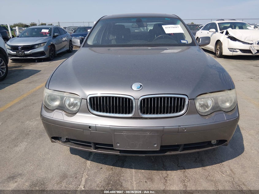 2002 BMW 745I auction photo 6