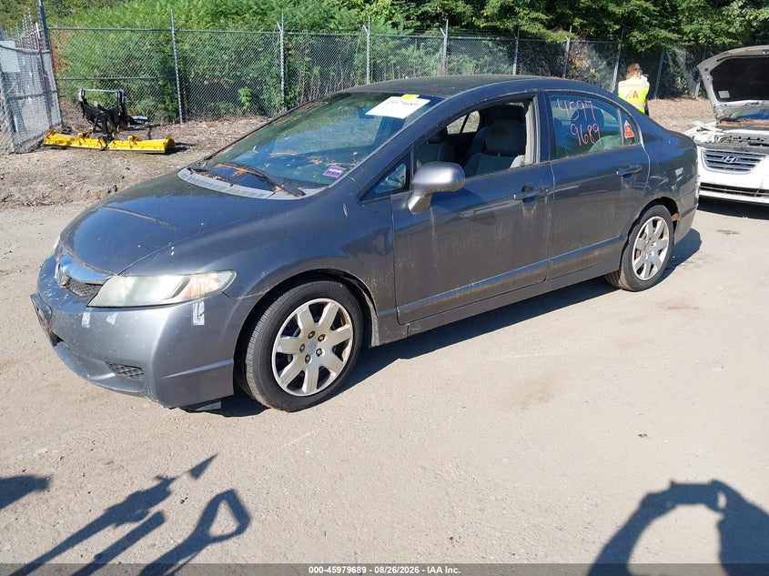 2009 HONDA CIVIC SEDAN 1.8L I-4 VVT, REGULAR , 140HP