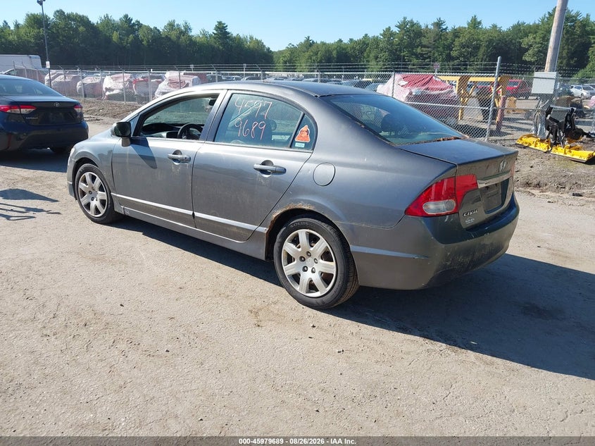 2009 HONDA CIVIC SEDAN 1.8L I-4 VVT, REGULAR , 140HP