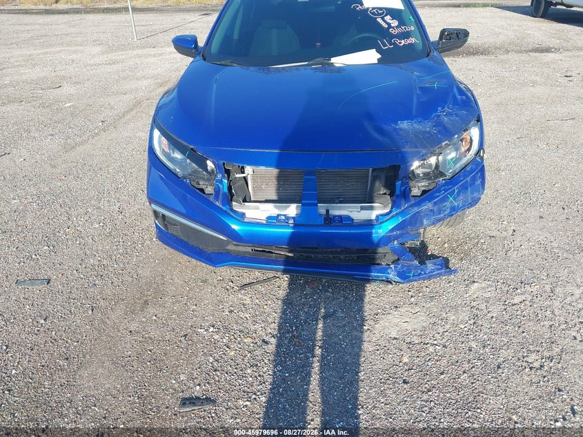 2019 HONDA CIVIC SEDAN 2.0L I-4 DOHC, VVT, REGULAR , 158HP