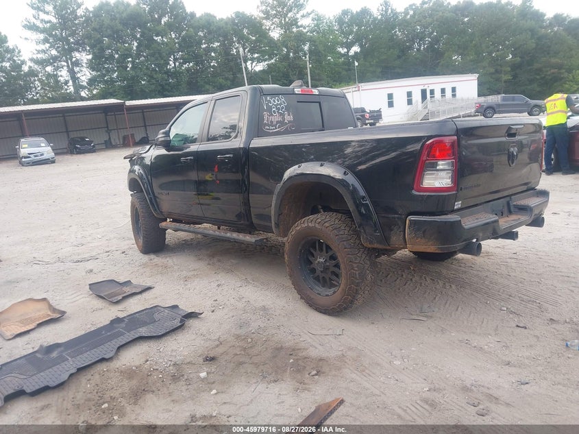 Vin: 1c6rrebt8nn195008, lot: 46478956, ram 1500 big horn  4x2 6'4 box 20223