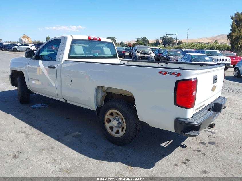 Vin: 1gcnkneh0gz314569, lot: 46478963, chevrolet silverado 1500 work truck 20163