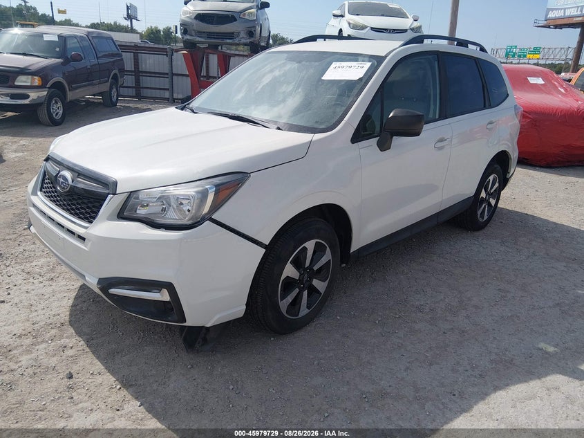 2017 Subaru Forester, Front End, IAAI, VIN JF2SJABC9HH522840 — photo 2