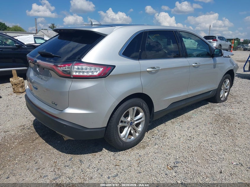 Vin: 2fmtk4j90fbb76805, lot: 46478997, ford edge sel 20154