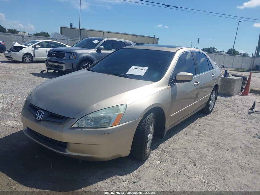 2005 Honda Accord, Right Front, IAAI, VIN 1HGCM66865A024761 — photo 2