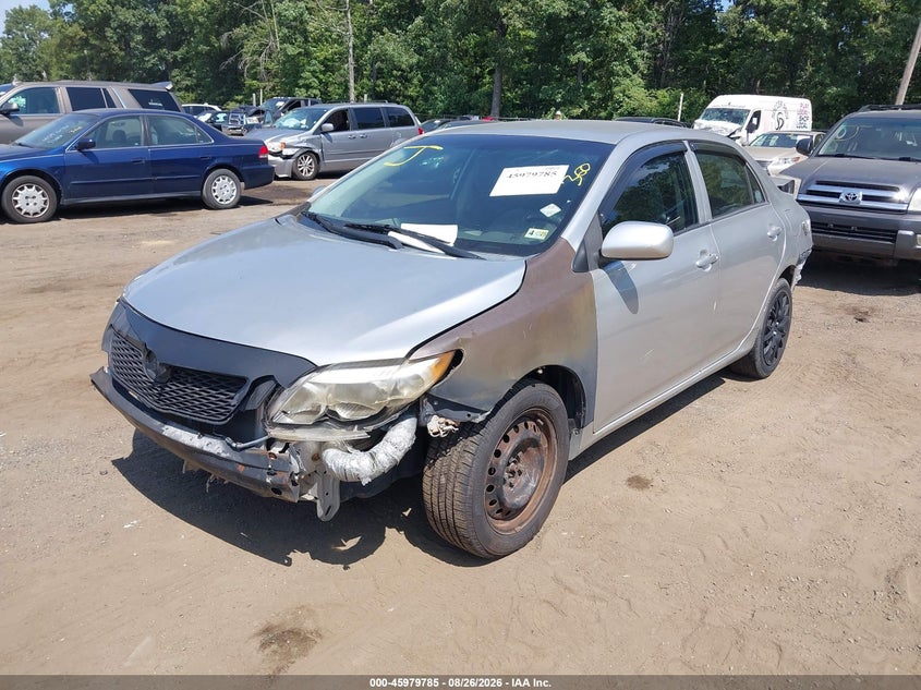 2010 Toyota Corolla, Обычный износ, IAAI, VIN 2T1BU4EE7AC318553 — фото 2