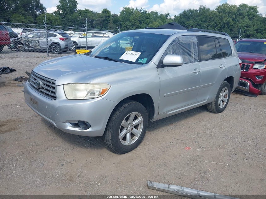 2008 Toyota Highlander, Обычный износ, IAAI, VIN JTEDS41A782049055 — фото 2