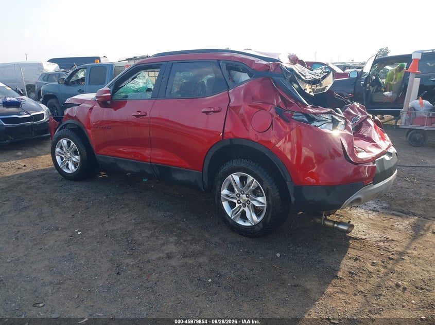 Vin: 3gnkbcr40ns133004, lot: 46479094, chevrolet blazer fwd 2lt 20223