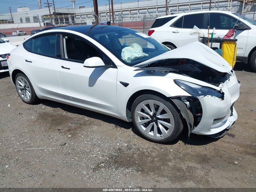 Vin: 5yj3e1eaxpf431396, lot: 46479095, tesla model 3 rear-wheel drive 2023 img_1