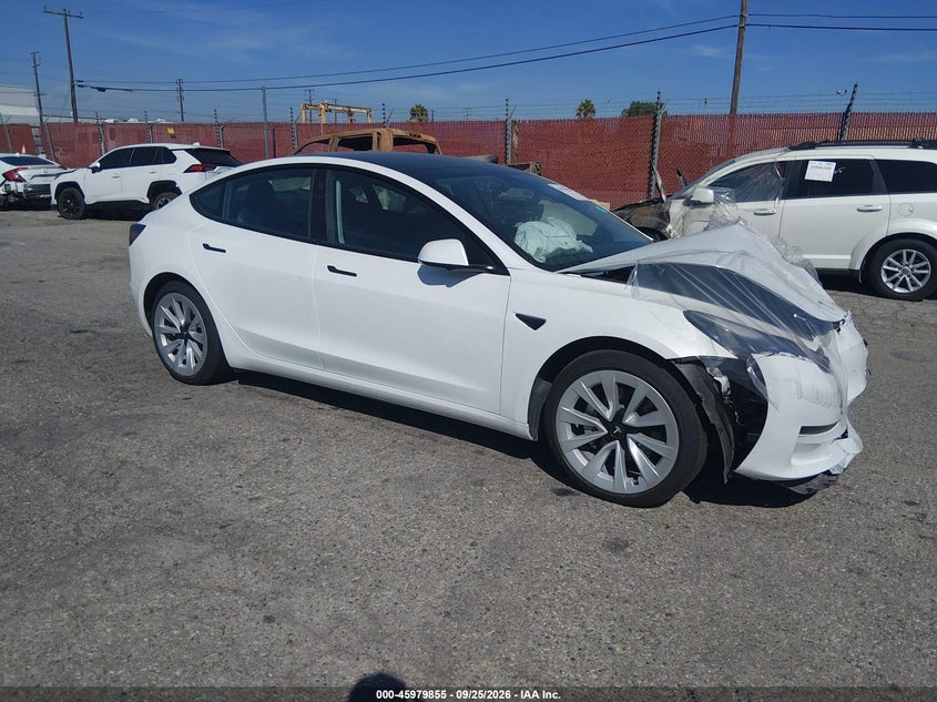 Vin: 5yj3e1eaxpf431396, lot: 46479095, tesla model 3 rear-wheel drive 2023 img_1