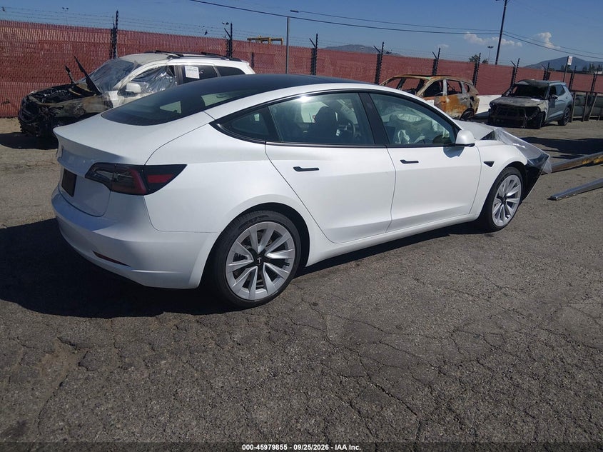 Vin: 5yj3e1eaxpf431396, lot: 46479095, tesla model 3 rear-wheel drive 20234
