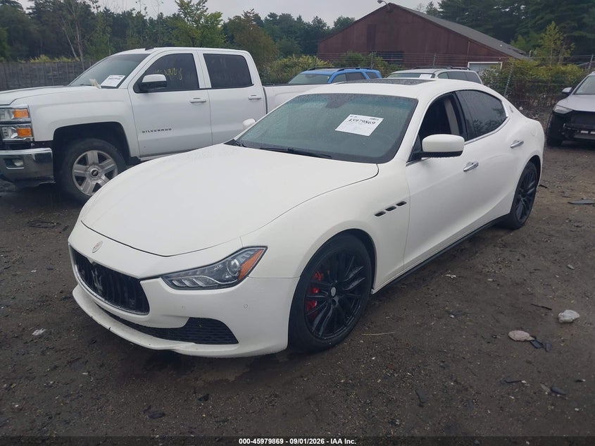 Vin: zam57rta5e1083402, lot: 46479109, maserati ghibli s q4 20142