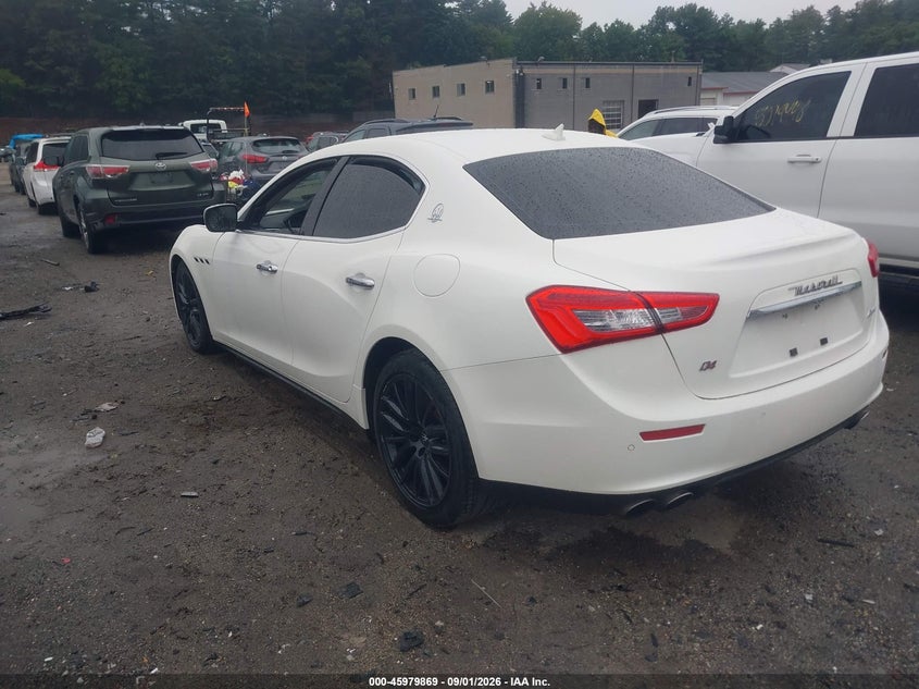 Vin: zam57rta5e1083402, lot: 46479109, maserati ghibli s q4 20143