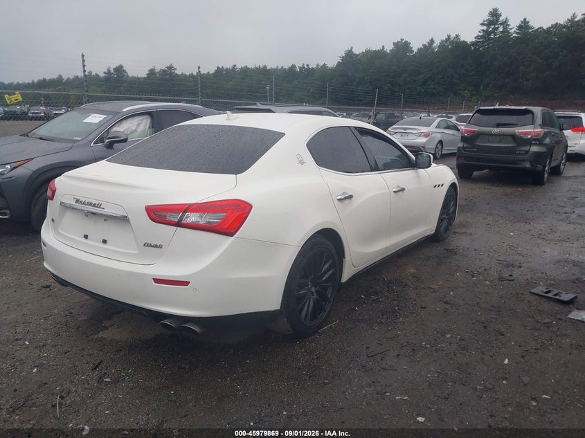 Vin: zam57rta5e1083402, lot: 46479109, maserati ghibli s q4 20144