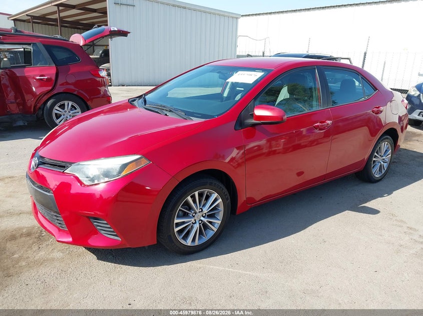 2015 Toyota Corolla, None, IAAI, VIN 5YFBURHE9FP295437 — photo 2