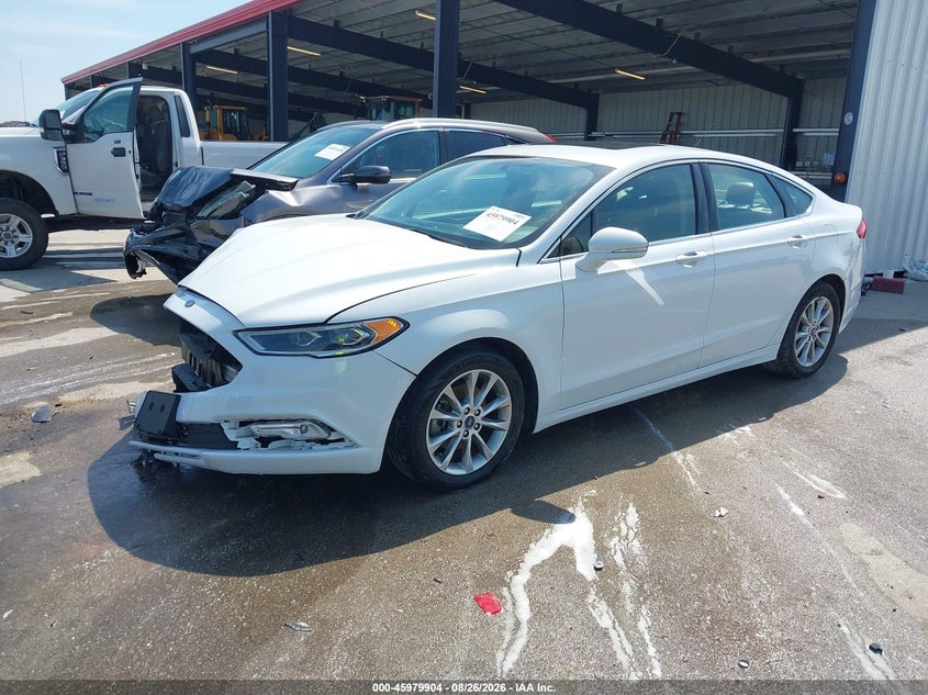 2017 Ford Fusion, Right Front, IAAI, VIN 3FA6P0HD9HR190220 — photo 2