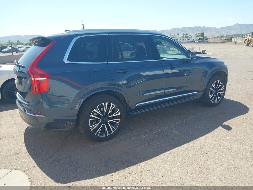 Vin: yv4h60pe7s1303760, lot: 46479150, volvo xc90 plug-in hybrid t8 plus 7-seater 20254