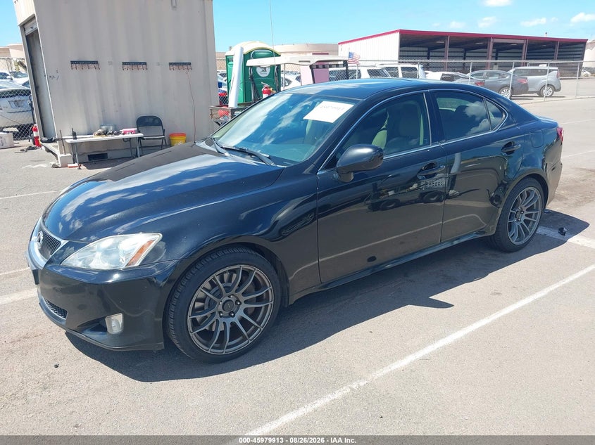 2006 Lexus IS, Normal Wear & Tear, IAAI, VIN JTHBE262765002627 — photo 2